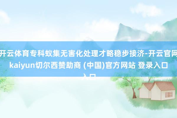 开云体育专科蚁集无害化处理才略稳步接济-开云官网kaiyun切尔西赞助商 (中国)官方网站 登录入口
